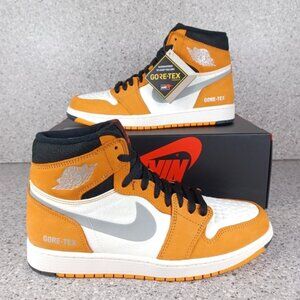 Nike Air Jordan 1 High Element Gore-Tex Light Curry Orange Sneakers Shoes